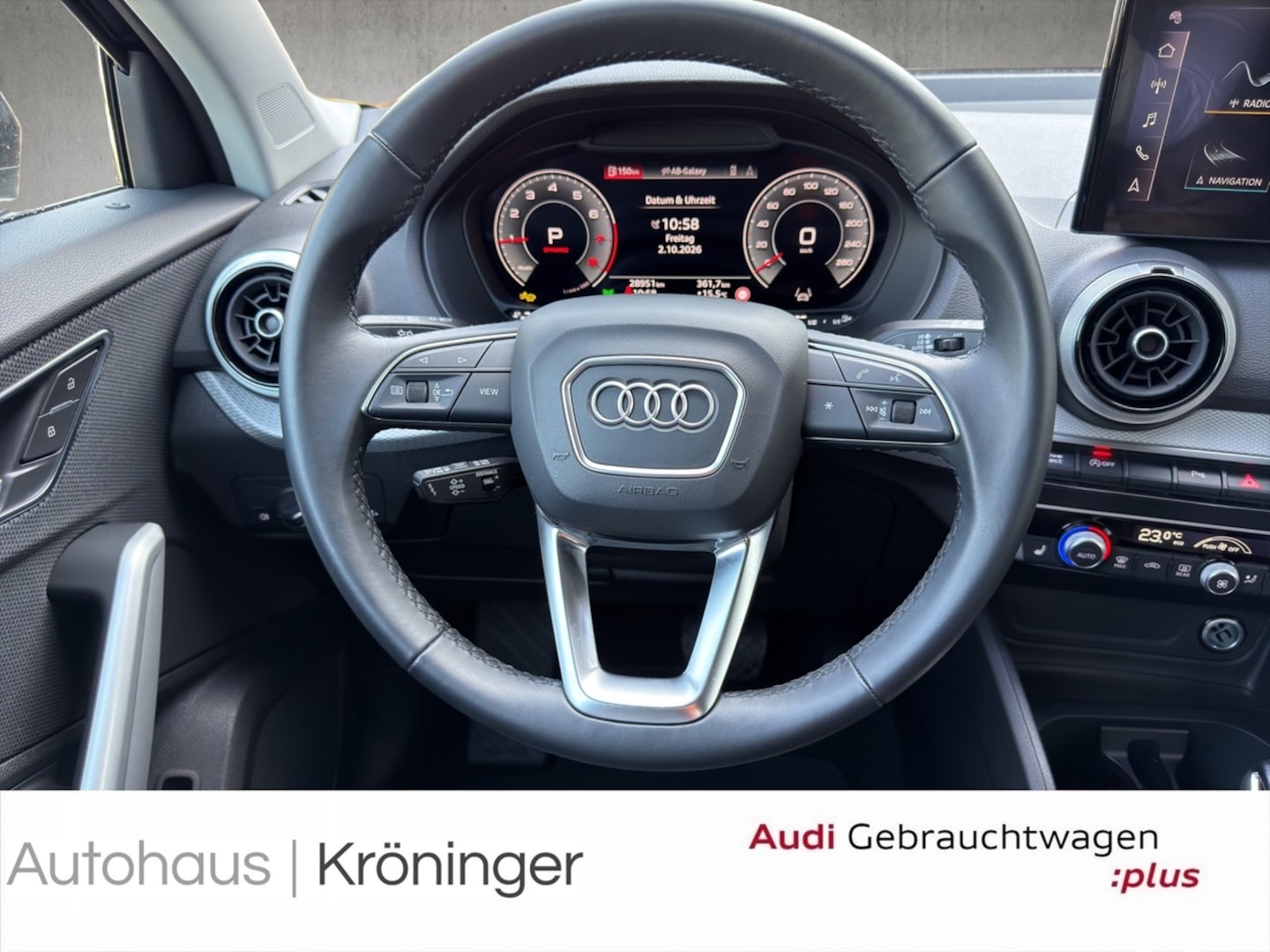 Bild über Audi Q2 advanced 35 TFSI 110(150) kW(PS) S tronic - für weitere Informationen kontaktieren Sie den Audi Partner