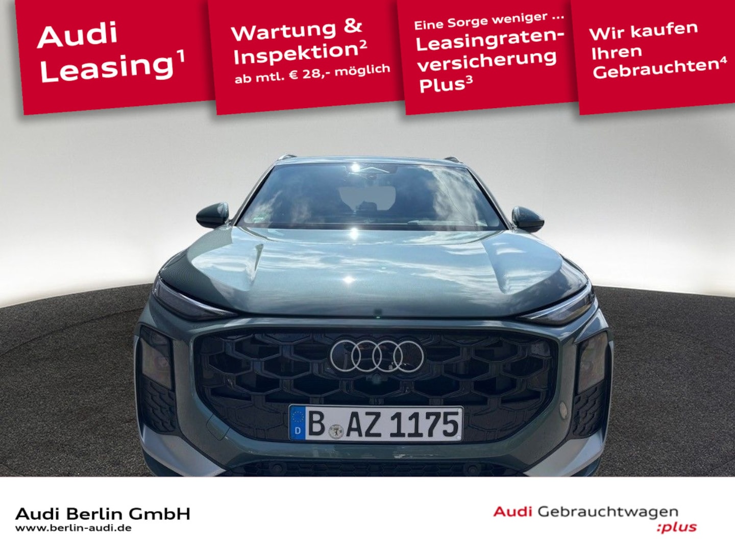 Bild über Audi Q3 SUV TFSI 110 kW S tronic - für weitere Informationen kontaktieren Sie den Audi Partner