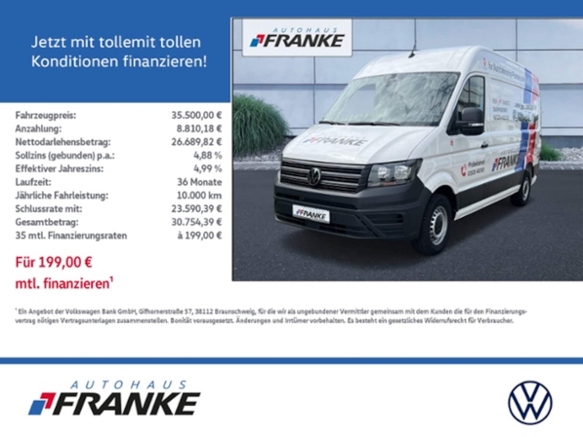 Volkswagen Crafter Kasten mittlerer Radstand