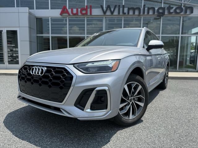 Used 2025 Audi Q5 Premium Plus with VIN WA1EAAFY4S2040573 for sale in Wilmington, DE