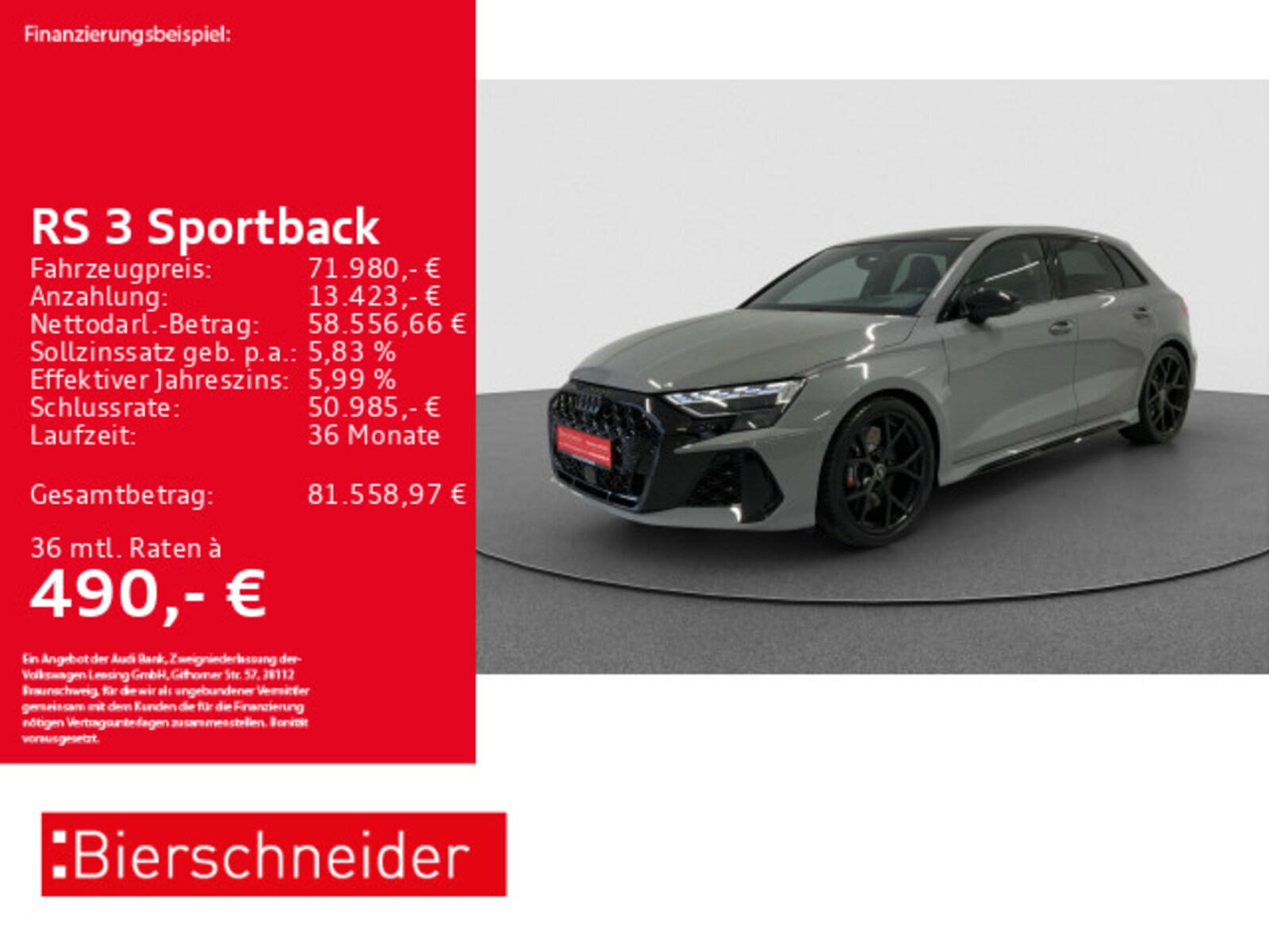 Audi RS 3 Sportback