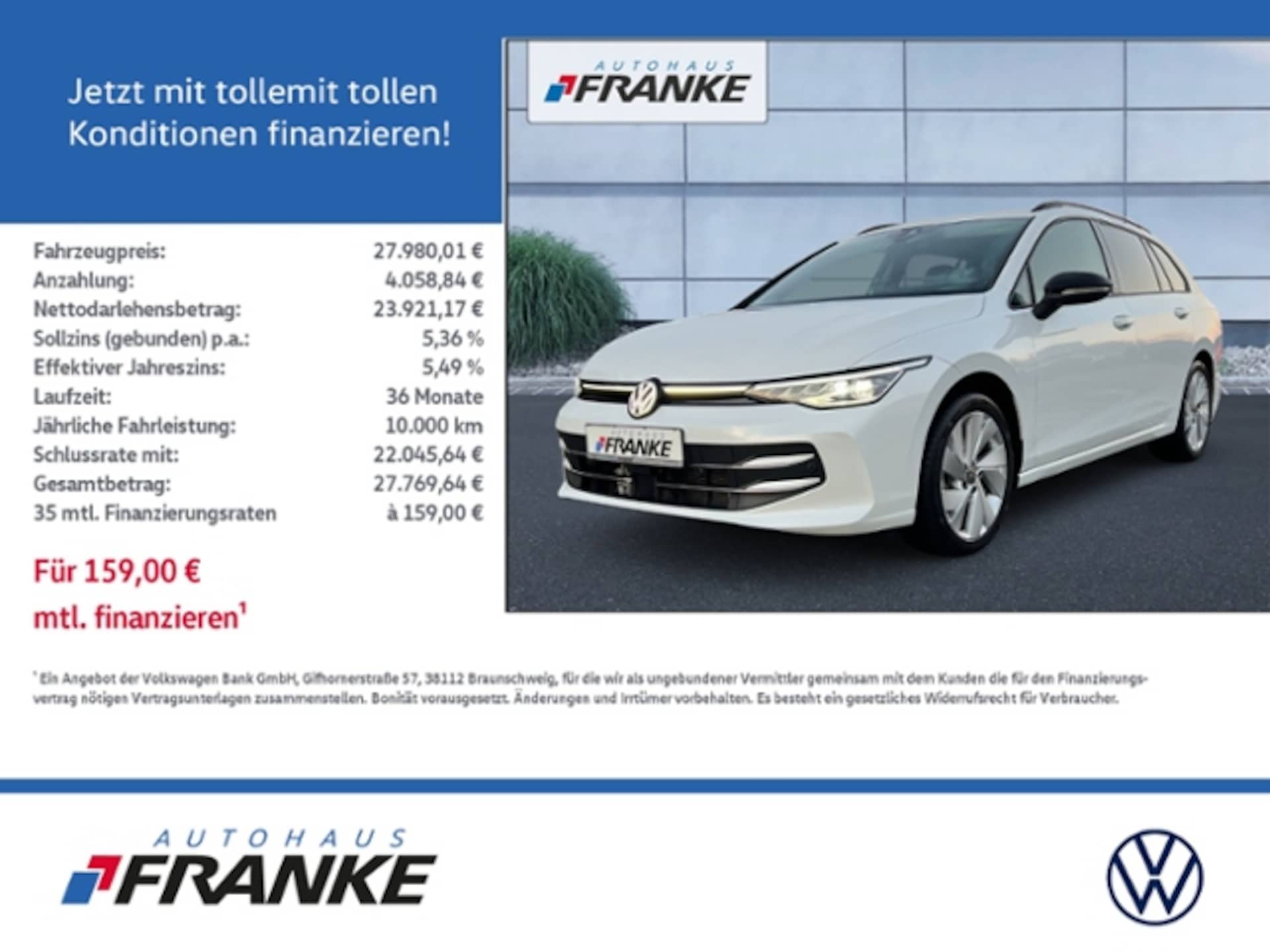Volkswagen Golf Variant Goal