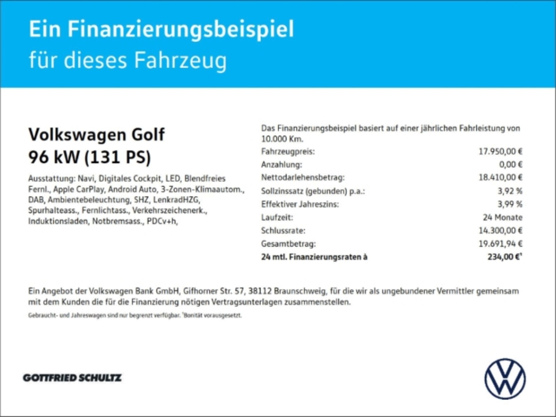 Volkswagen Golf Life