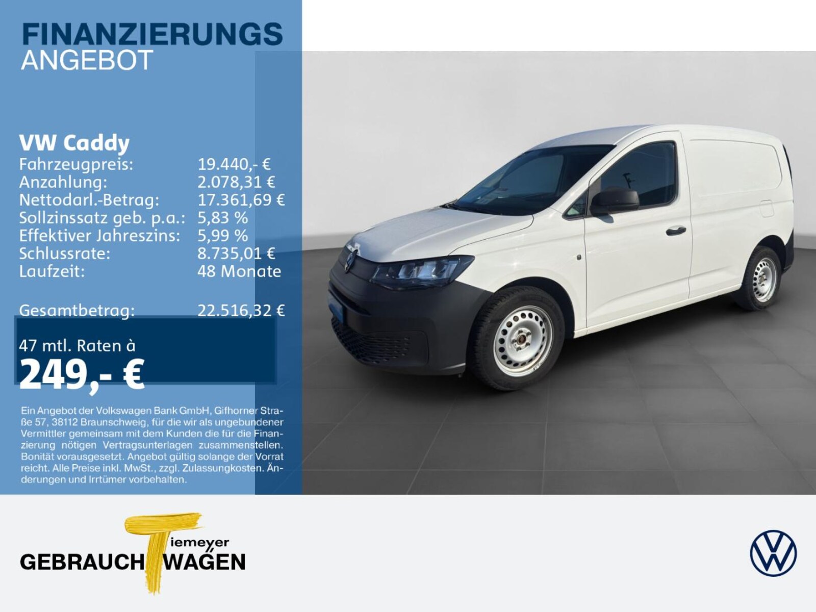 Volkswagen Caddy Cargo