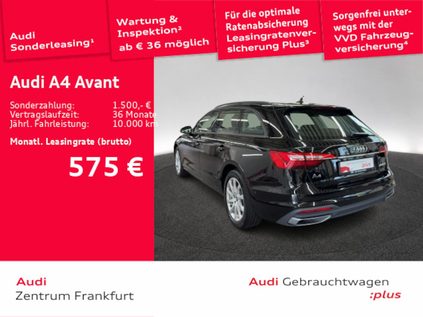 Bild über Audi A4 Avant 40 TFSI S tronic - für weitere Informationen kontaktieren Sie den Audi Partner