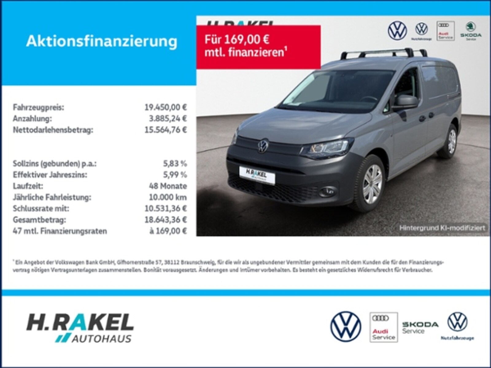 Volkswagen Caddy Maxi Cargo