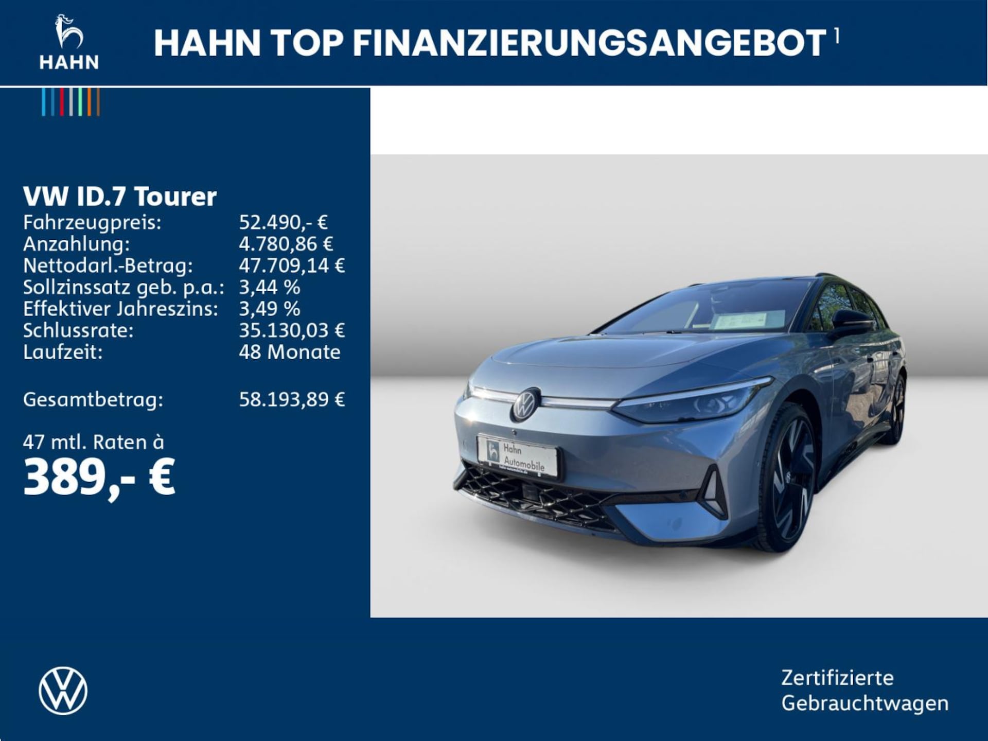 Volkswagen ID.7 Tourer GTX