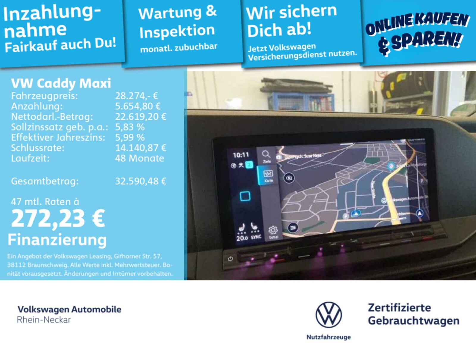 Volkswagen Caddy Maxi Cargo – Bild 2