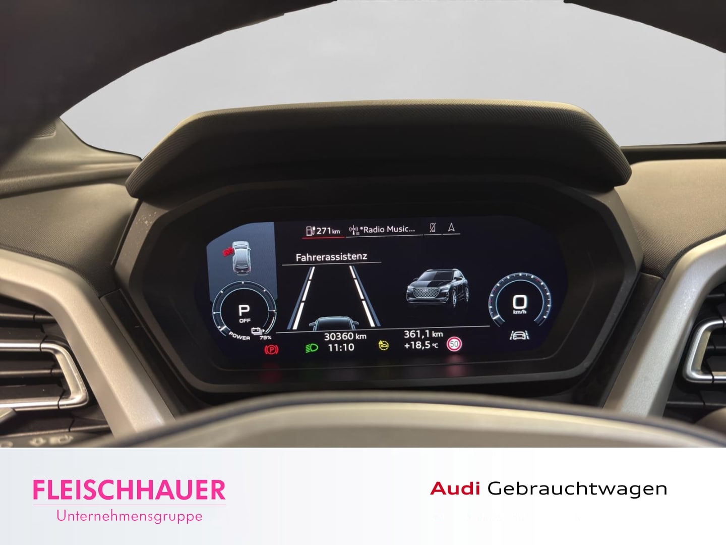 Bild über Audi Q4 e-tron 40 e-tron - für weitere Informationen kontaktieren Sie den Audi Partner