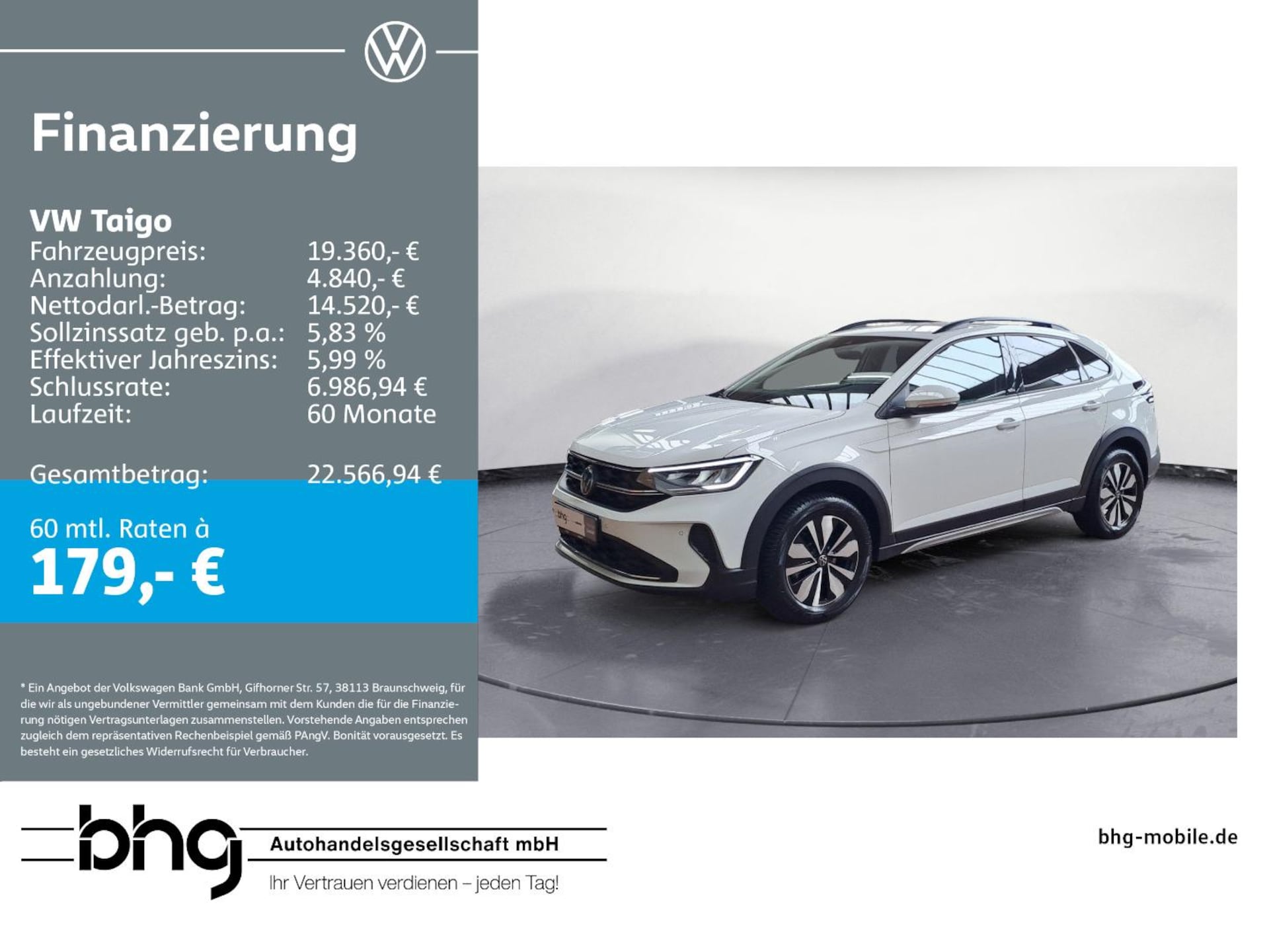 Volkswagen Taigo MOVE