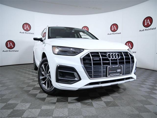 Used 2021 Audi Q5 Premium with VIN WA1AAAFY4M2091170 for sale in Richfield, Minnesota