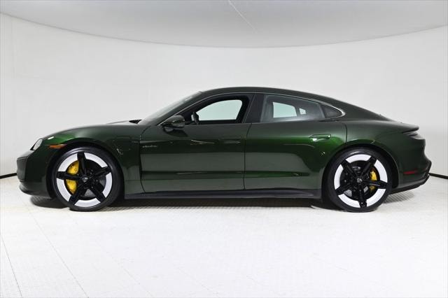 Used 2025 Porsche Taycan Turbo S with VIN WP0AC2Y10SSA55076 for sale in Coral Gables, FL