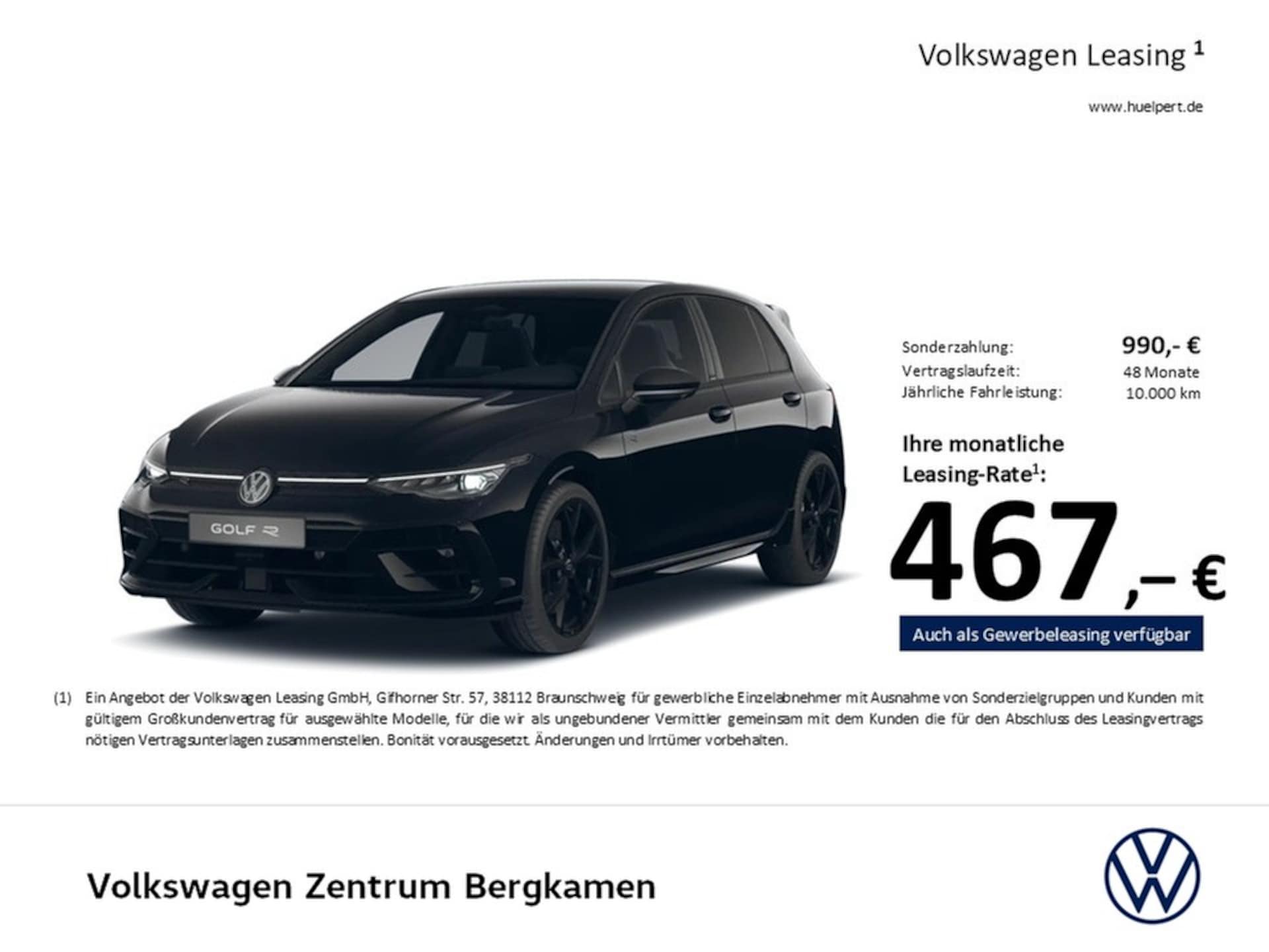Volkswagen Golf R Black Edition