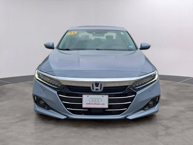 Used 2022 Honda Accord Hybrid Touring with VIN 1HGCV3F9XNA012178 for sale in Stratham, NH