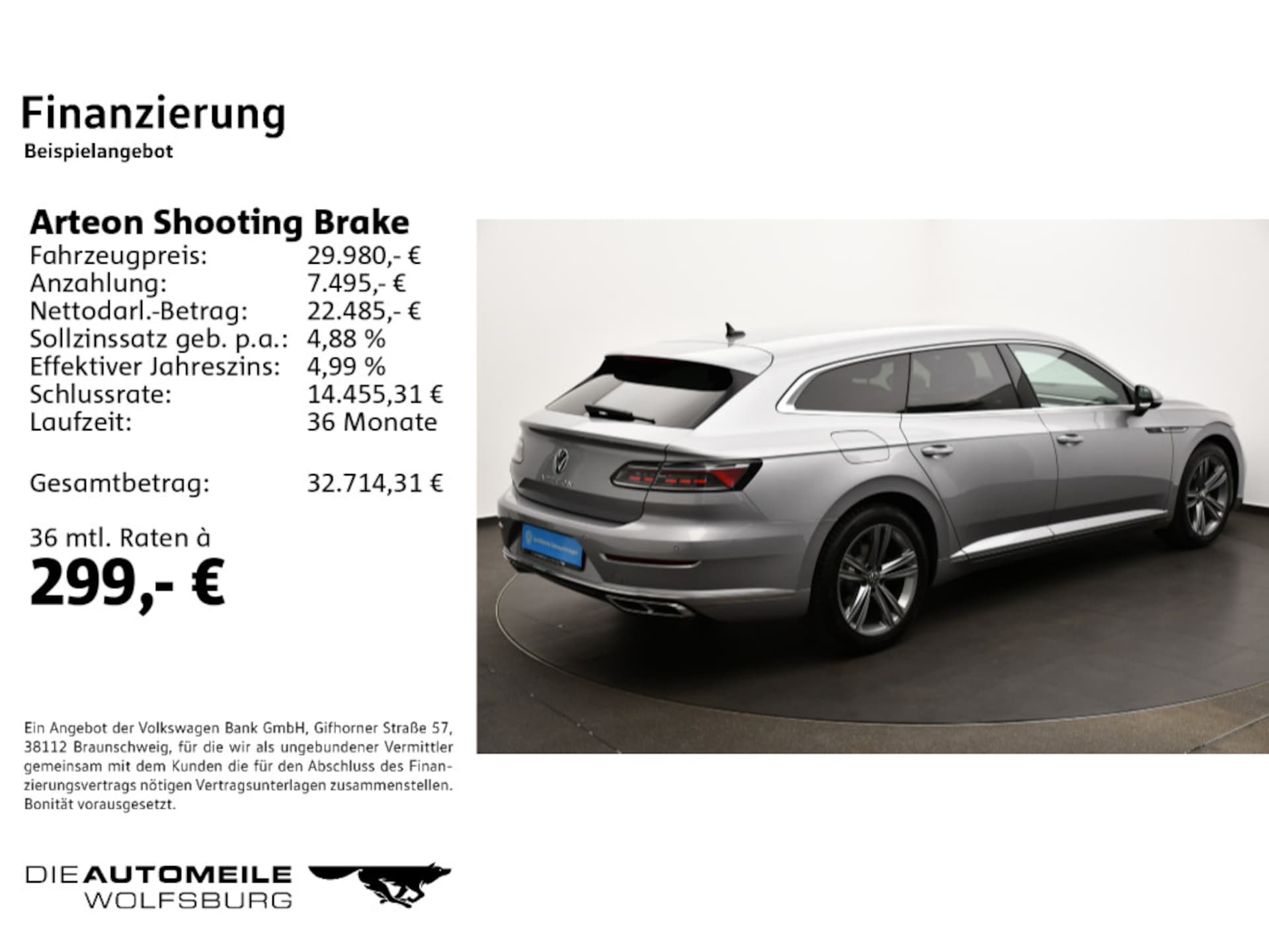 Volkswagen Arteon Shooting Brake R-Line