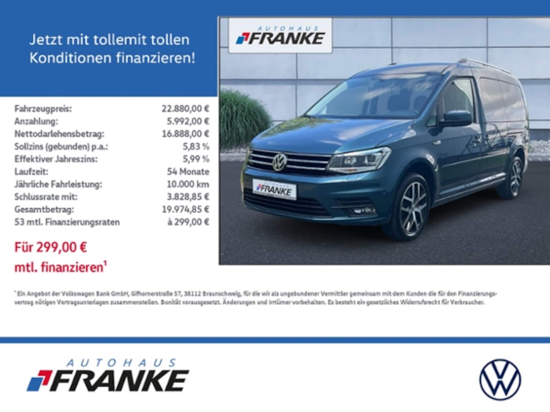 Volkswagen Caddy Maxi Comfortline