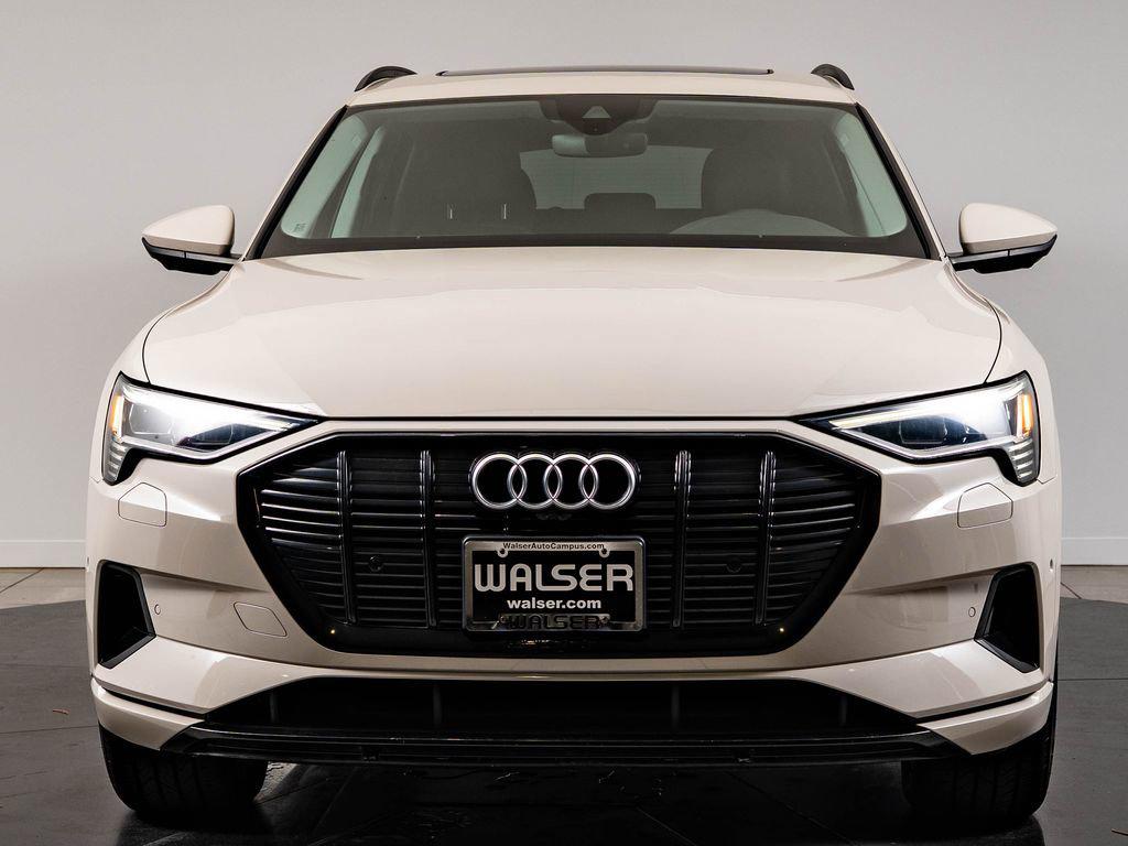 Used 2021 Audi e-tron Premium with VIN WA1AAAGE8MB010031 for sale in Wichita, KS
