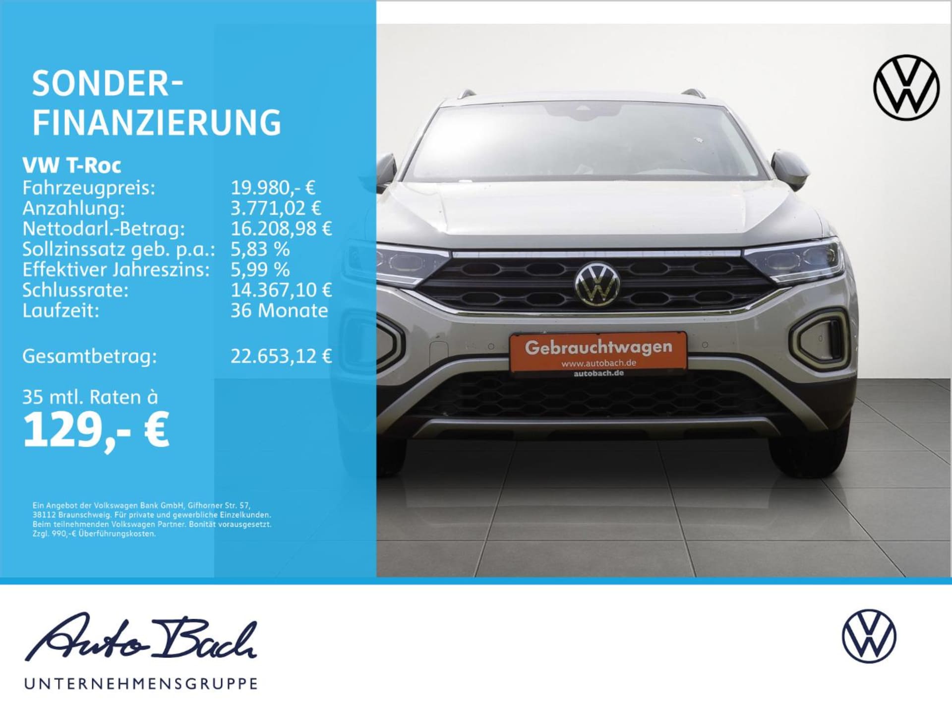 Volkswagen T-Roc Life