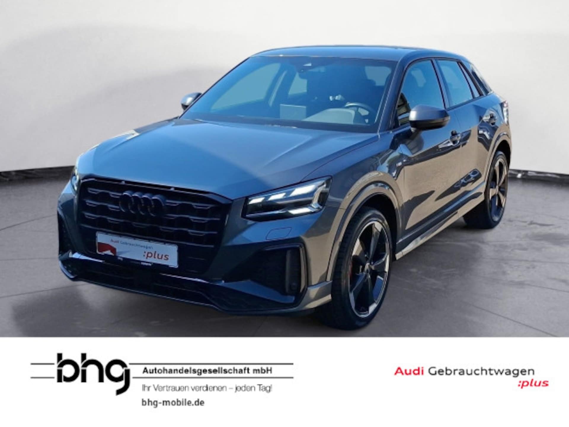Audi Q2 2022 — S line 35 TFSI 110 kW (150 PS) S tronic Q2 35 TFSI S tronic S-Line Optik Rotor MatrixLED Navi connect