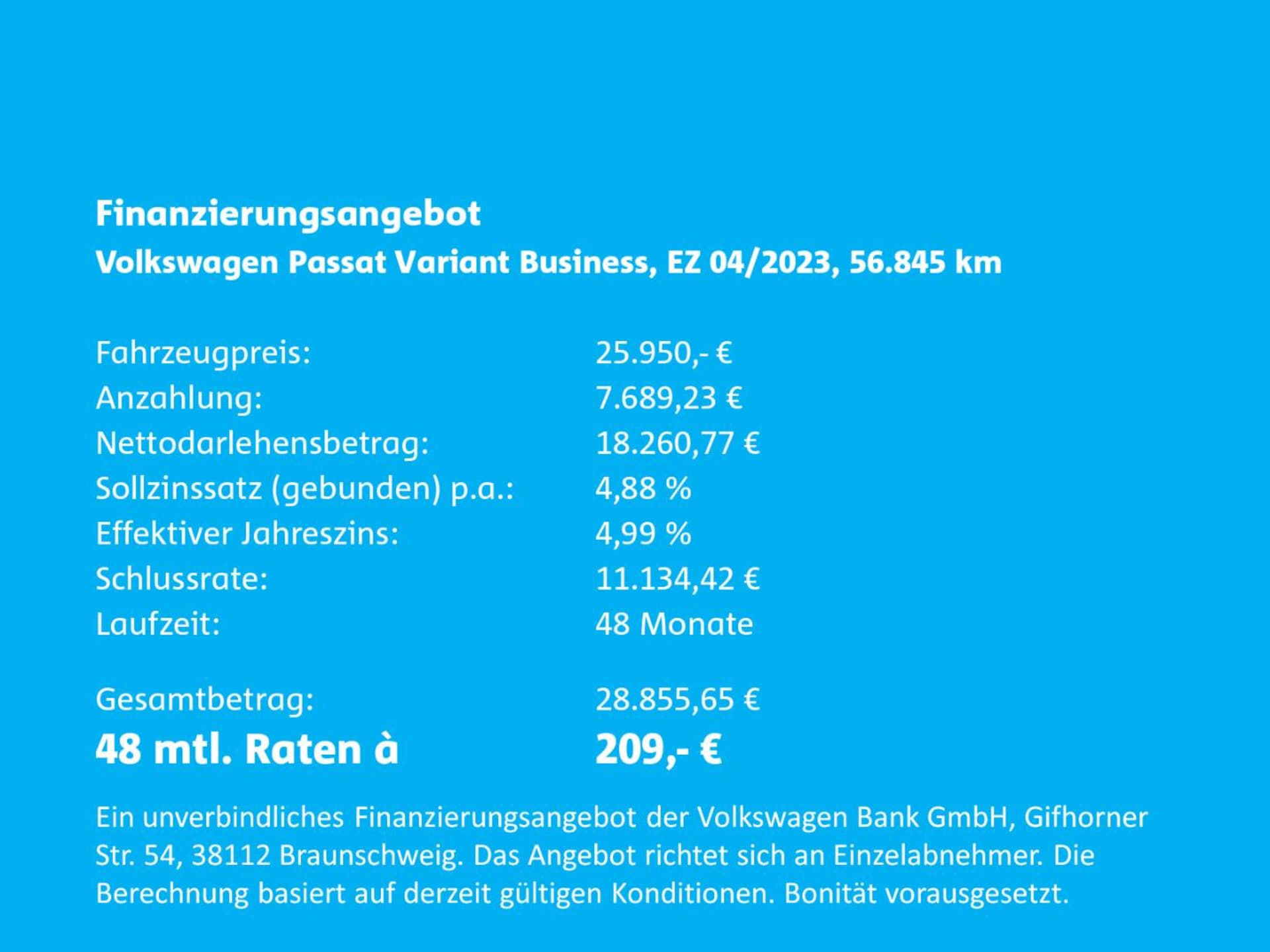 Volkswagen Passat Variant Business