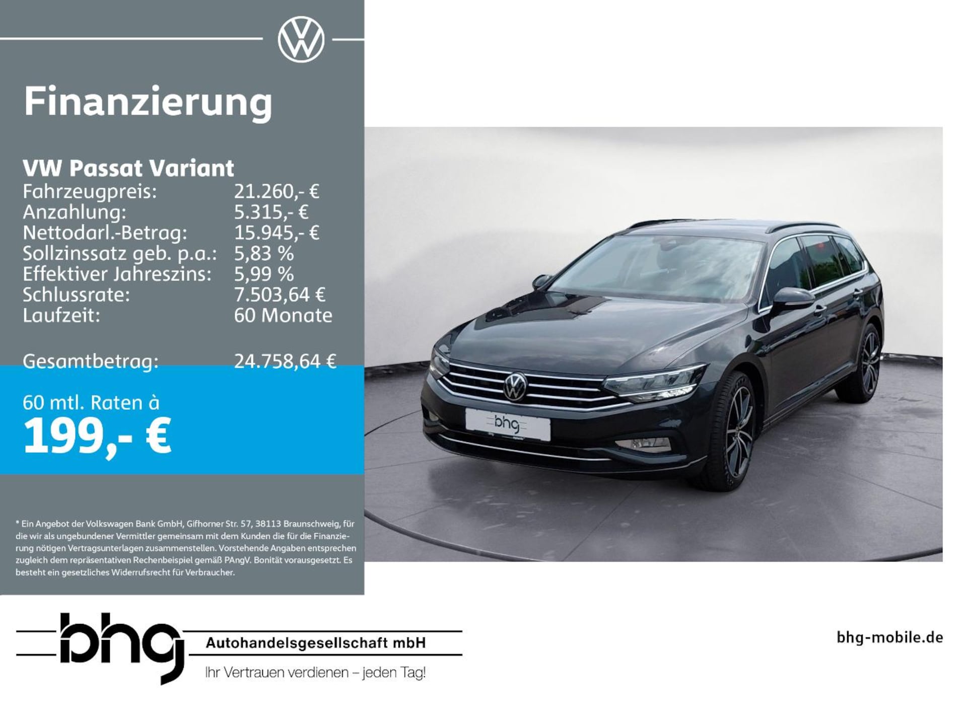 Volkswagen Passat Variant Business