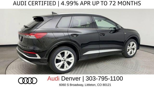 Certified 2023 Audi Q4 e-tron Prestige with VIN WA1M2BFZ1PP054335 for sale in Littleton, CO