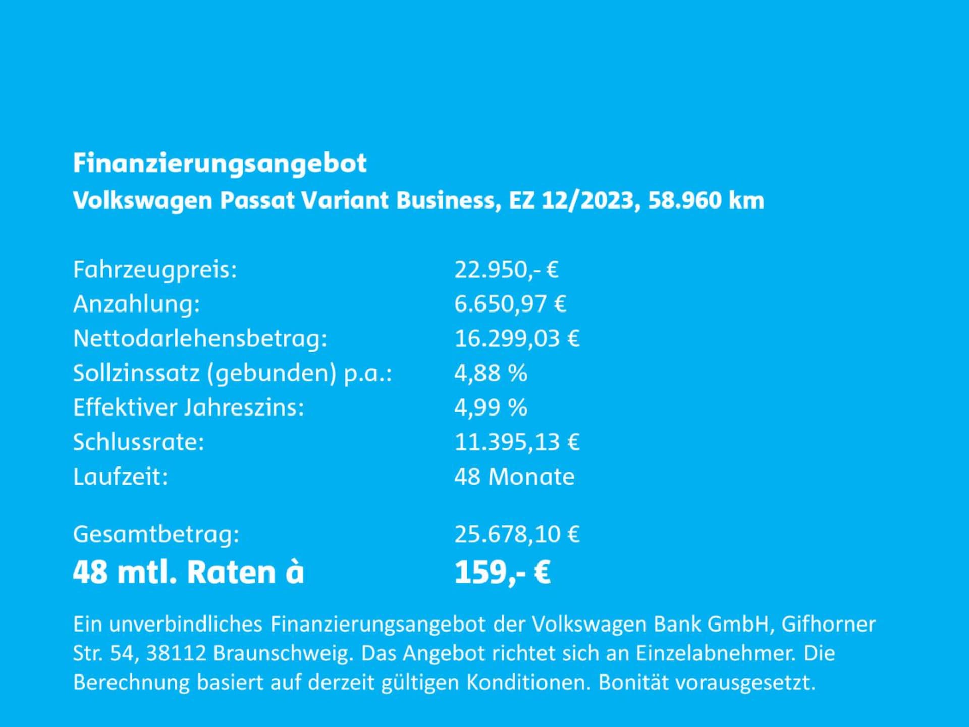 Volkswagen Passat Variant Business