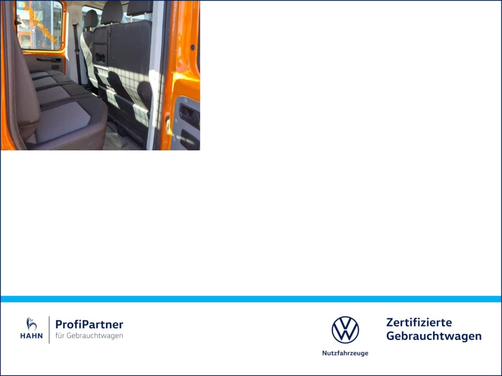 Volkswagen Crafter Doppelkabine langer Radstand
