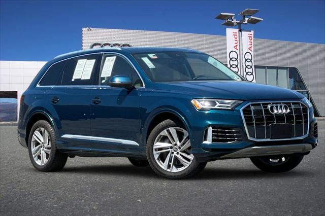 Used 2022 Audi Q7 Premium Plus with VIN WA1LXBF71ND010104 for sale in Valencia, CA