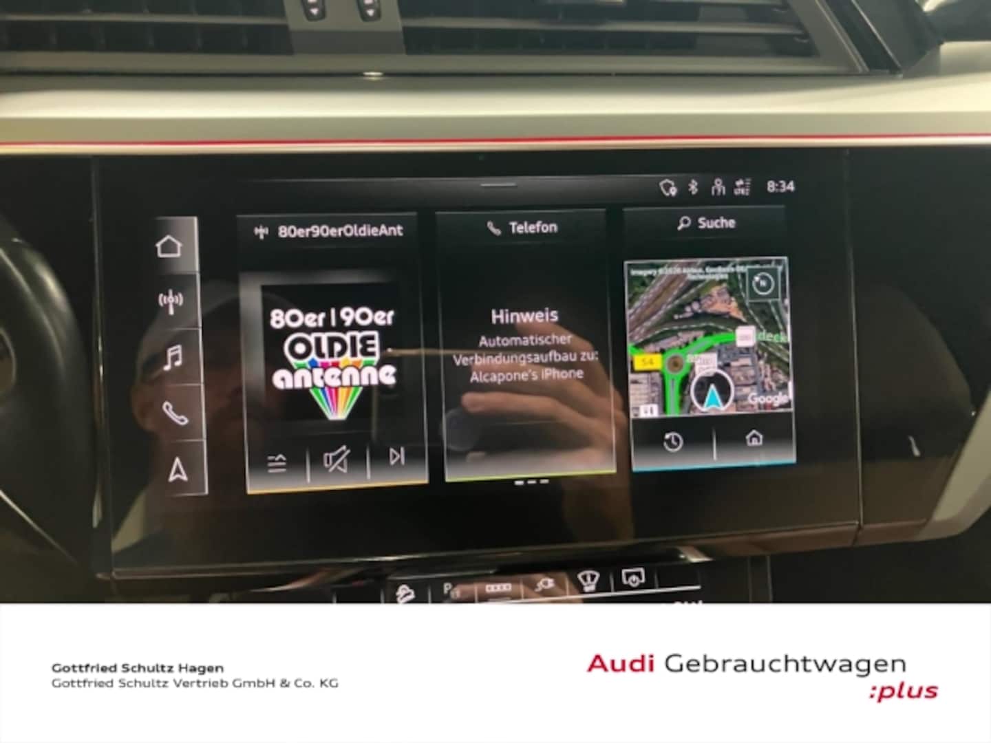 Bild über Audi Q8 e-tron S line 50 e-tron quattro - für weitere Informationen kontaktieren Sie den Audi Partner