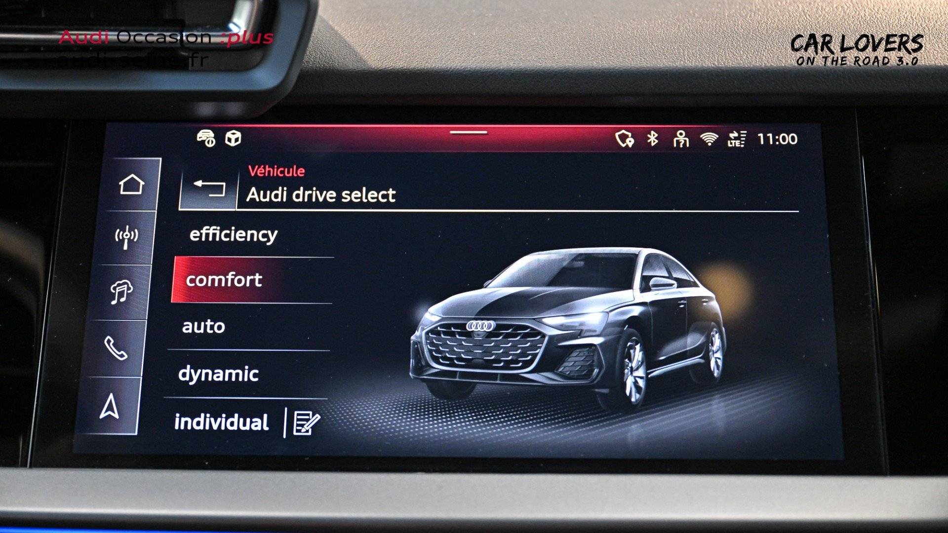 Image about Audi A3 Berline S line 35 TFSI Hybride 110 kW (150 ch) S tronic