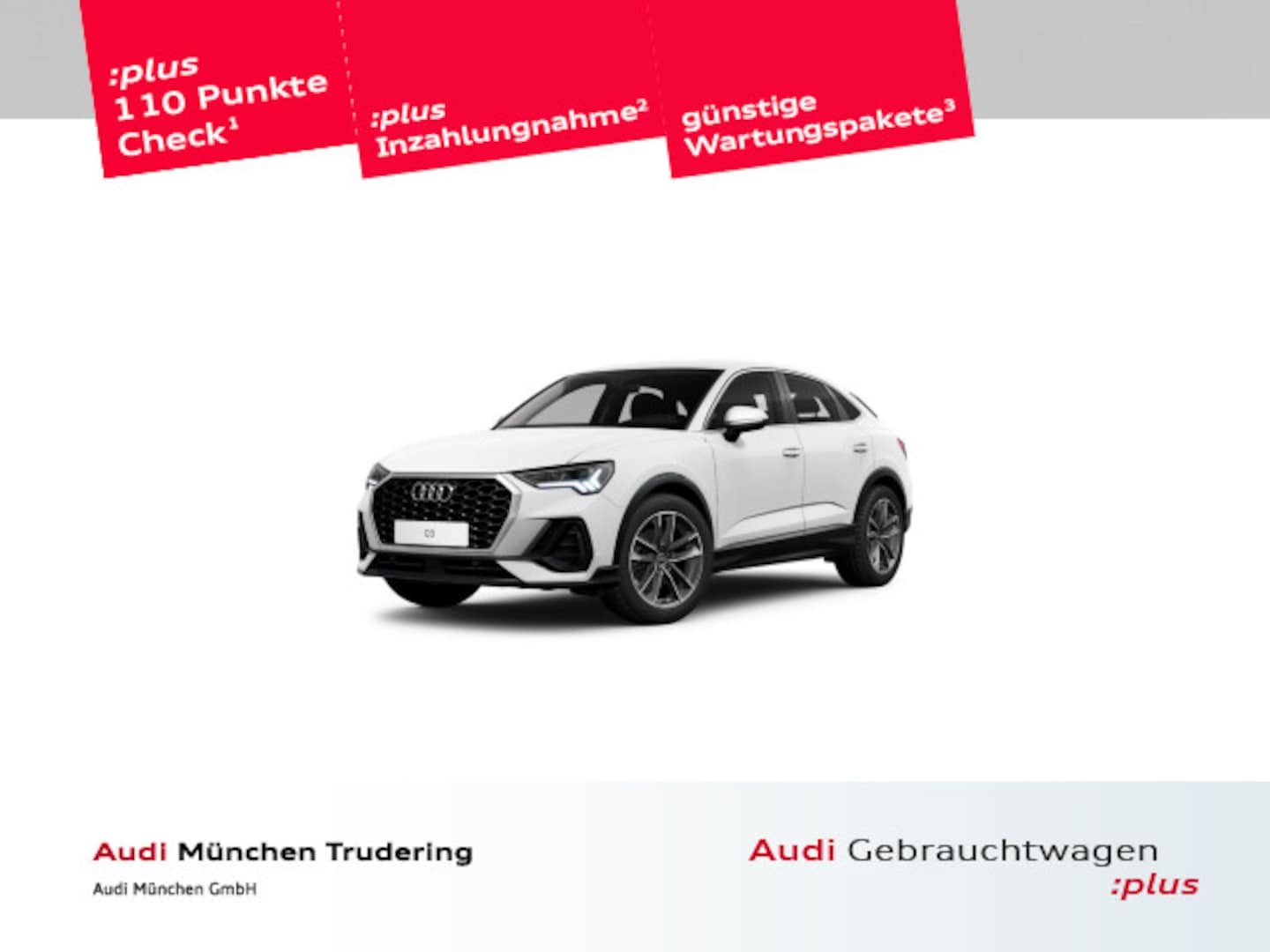 Bild über Audi Q3 Sportback 35 TFSI S tronic - für weitere Informationen kontaktieren Sie den Audi Partner