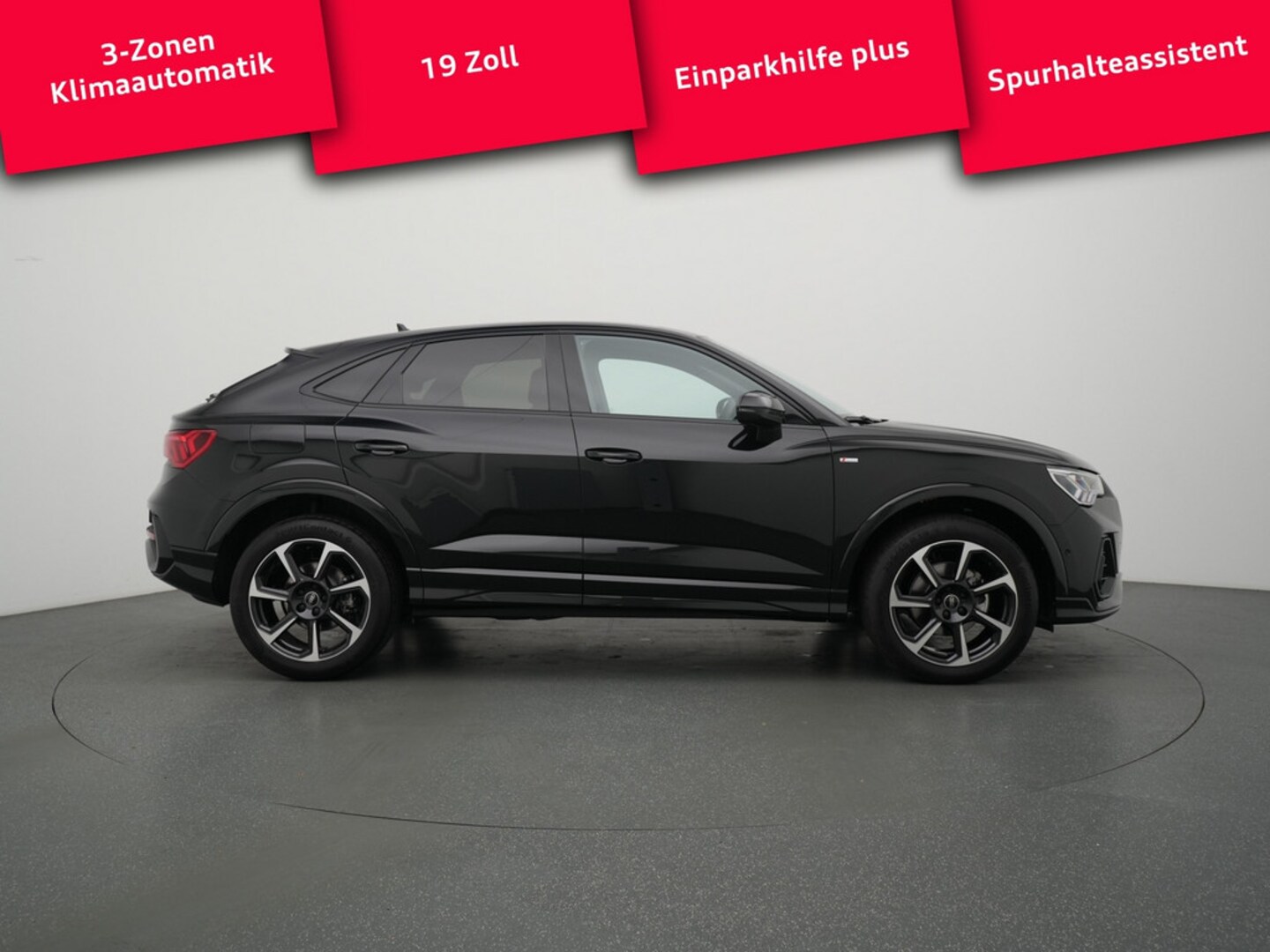 Bild über Audi Q3 Sportback TFSI 110 kW S tronic - für weitere Informationen kontaktieren Sie den Audi Partner