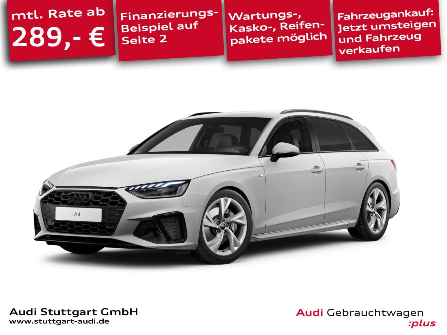 Bild über Audi A4 Avant S line 40 TFSI S tronic - für weitere Informationen kontaktieren Sie den Audi Partner
