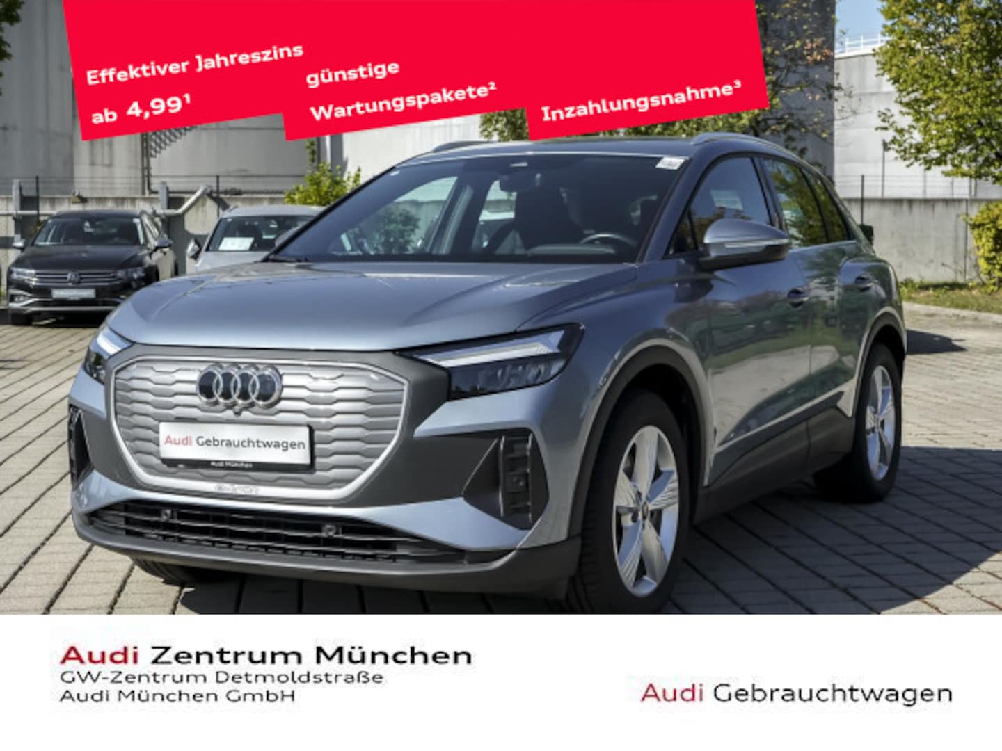Bild über Audi Q4 e-tron 40 e-tron - für weitere Informationen kontaktieren Sie den Audi Partner