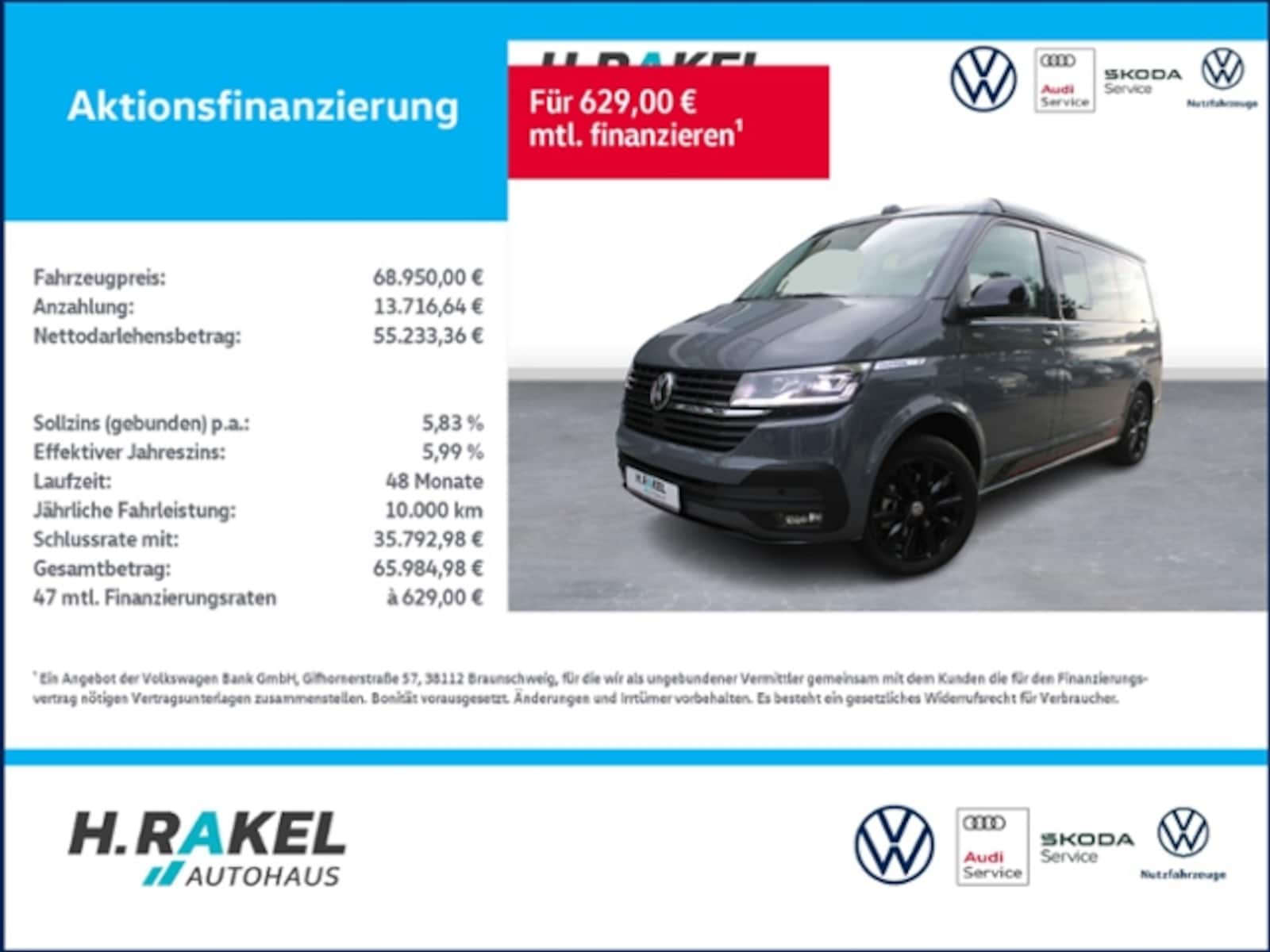 Volkswagen T6.1 California