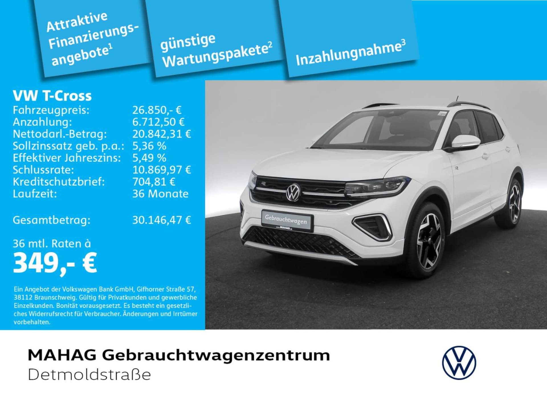 Volkswagen T-Cross R-Line