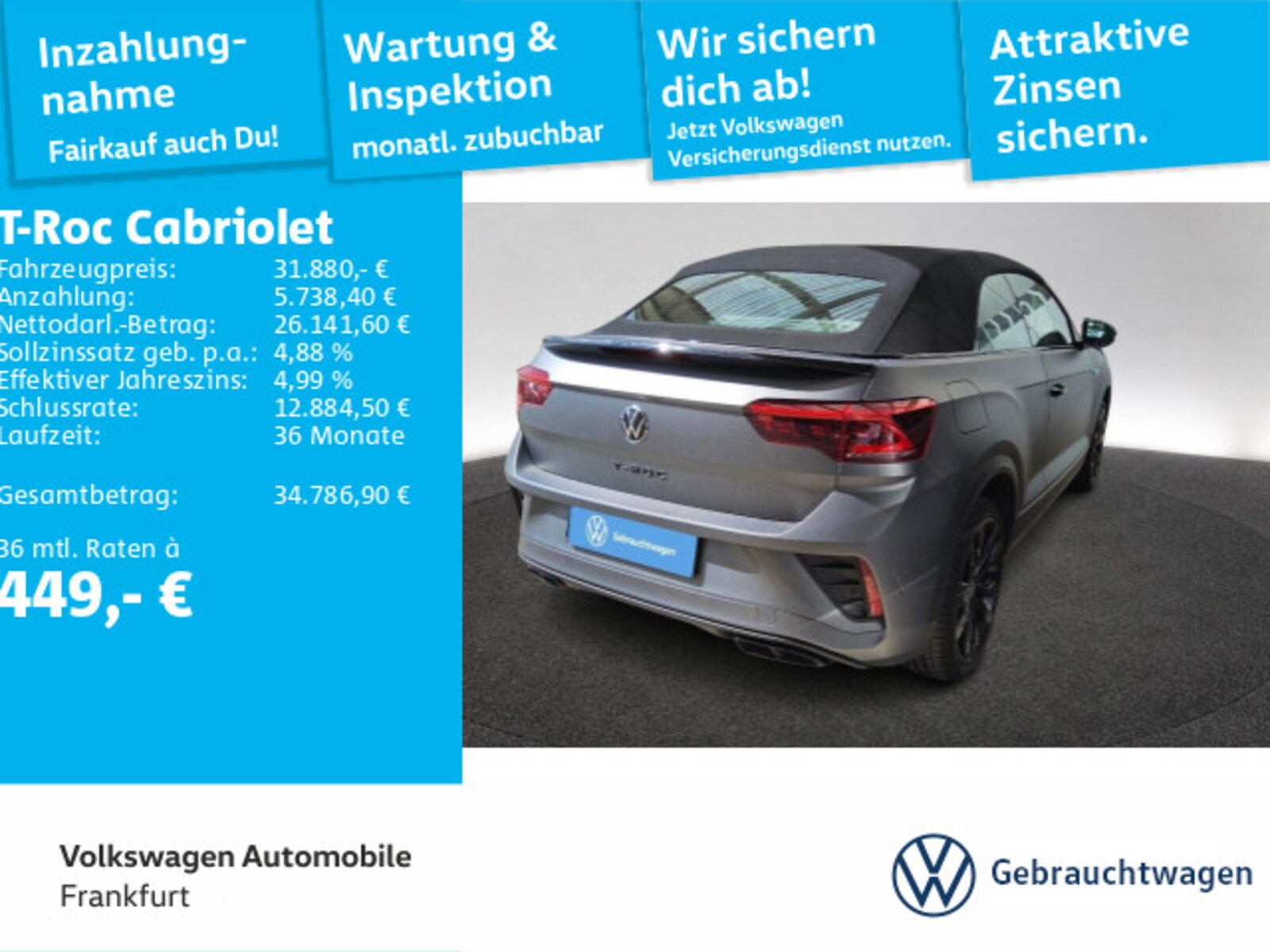 Volkswagen T-Roc Cabriolet – Bild 2