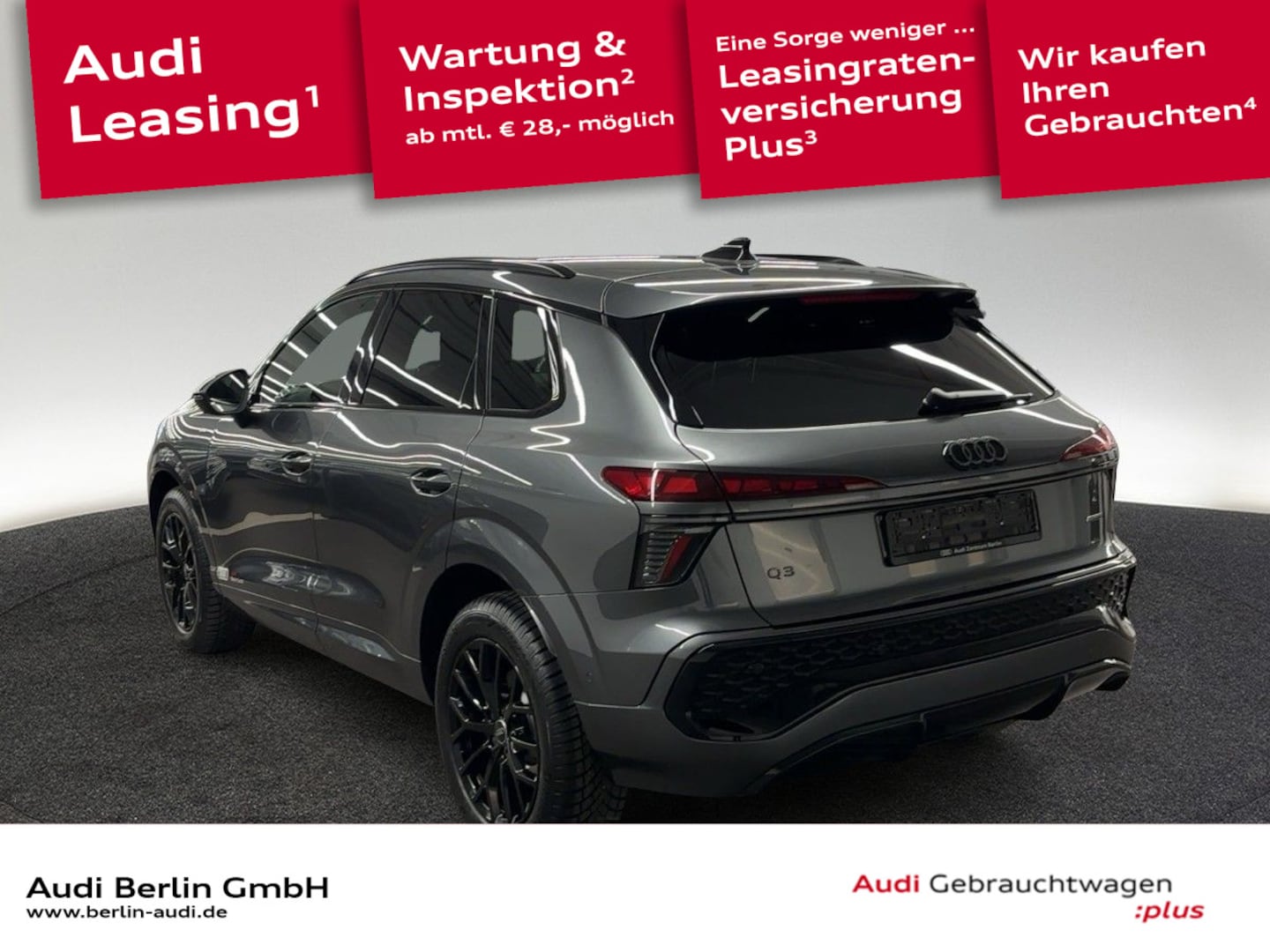 Bild über Audi Q3 SUV TFSI quattro 195 kW S tronic - für weitere Informationen kontaktieren Sie den Audi Partner