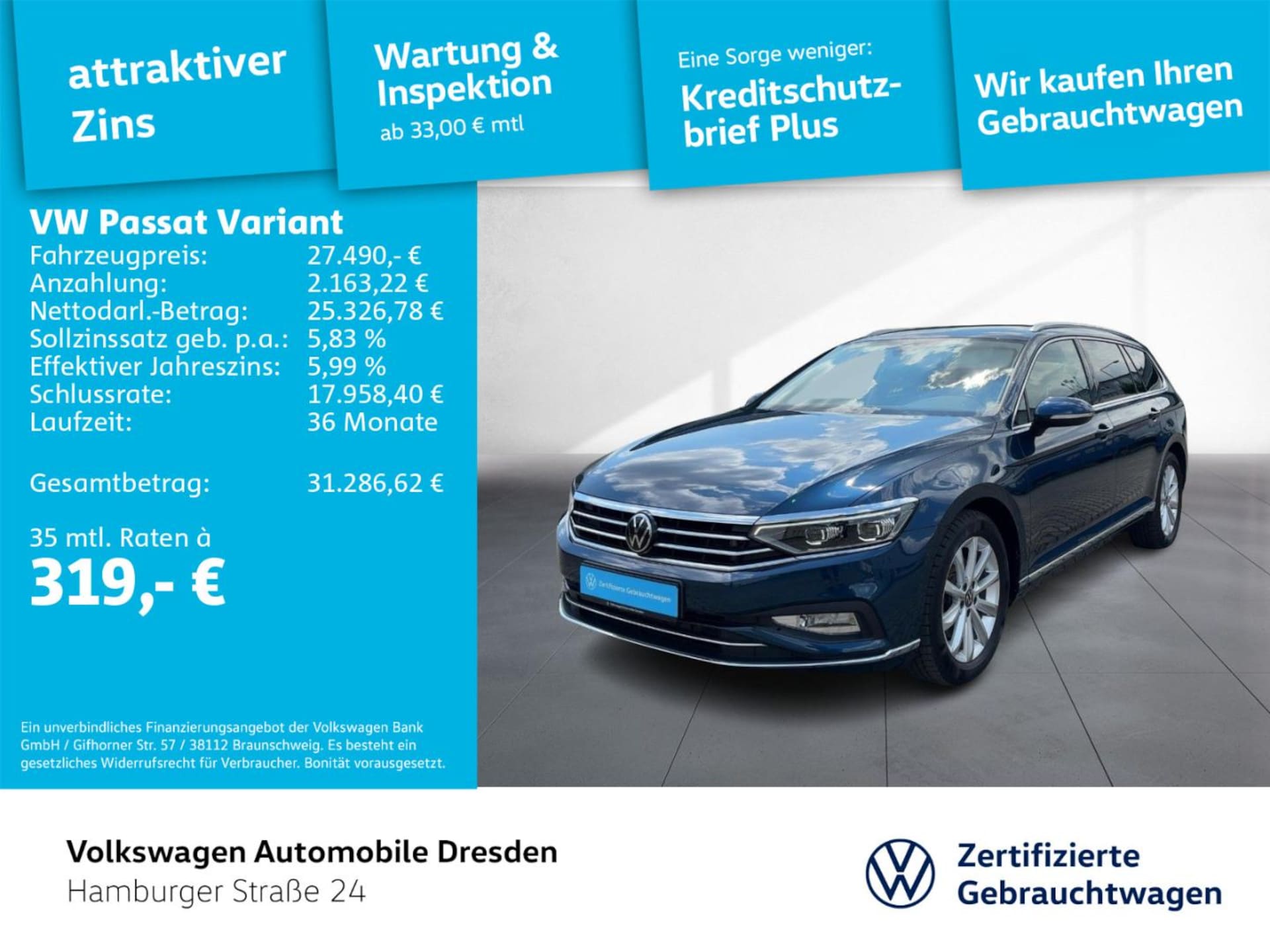 Volkswagen Passat Variant Elegance