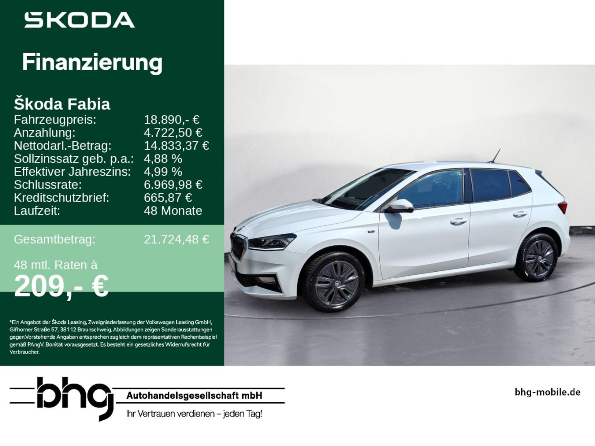 Skoda Fabia Tour