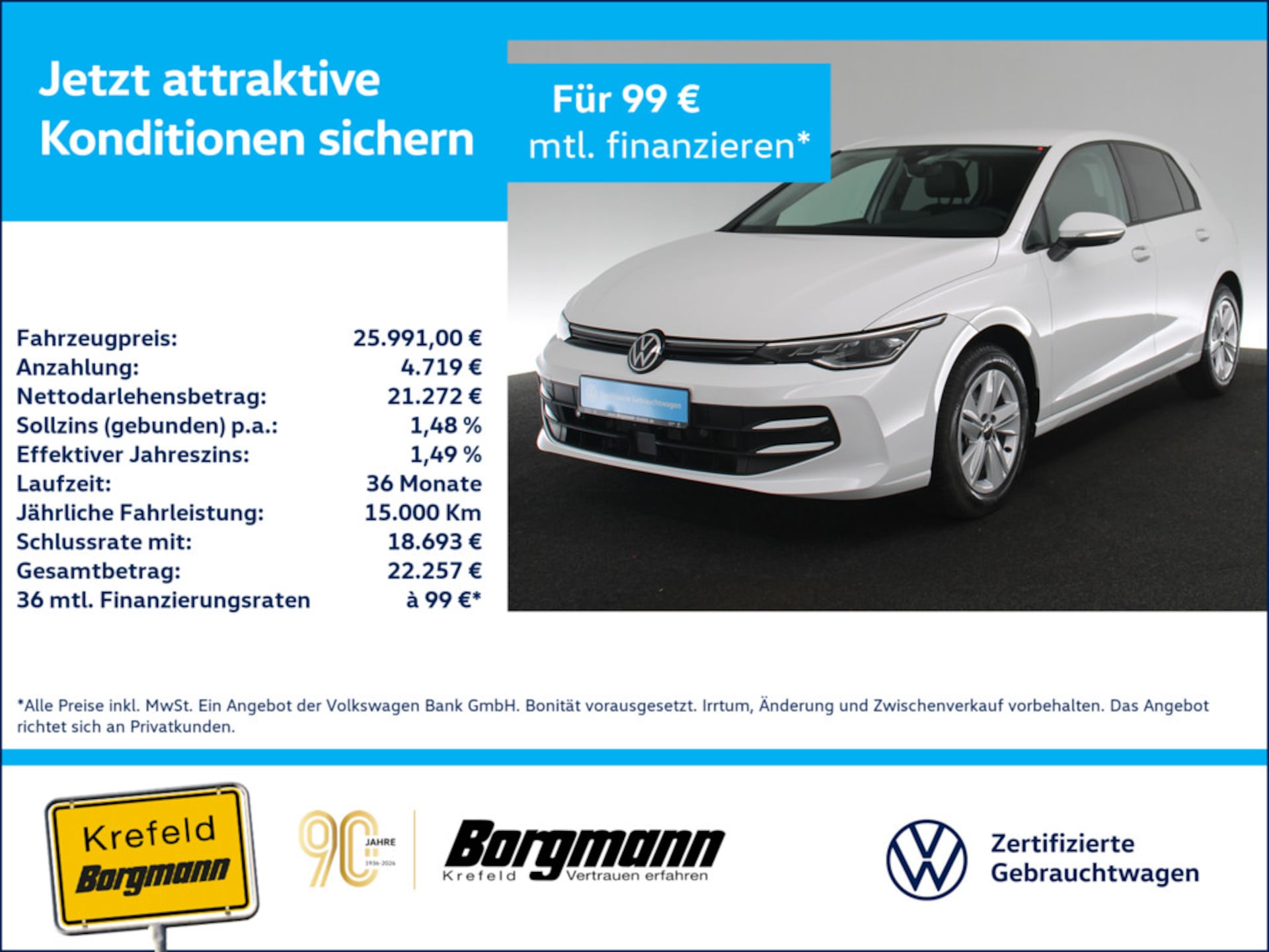 Volkswagen Golf Life