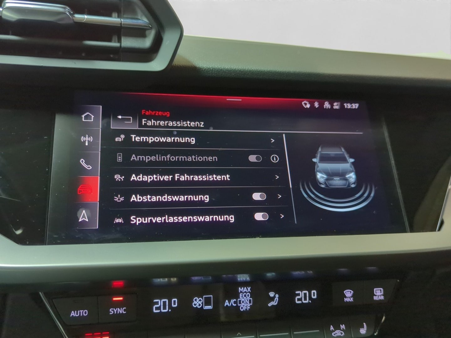 Bild über Audi A3 Sportback advanced 35 TDI S tronic - für weitere Informationen kontaktieren Sie den Audi Partner