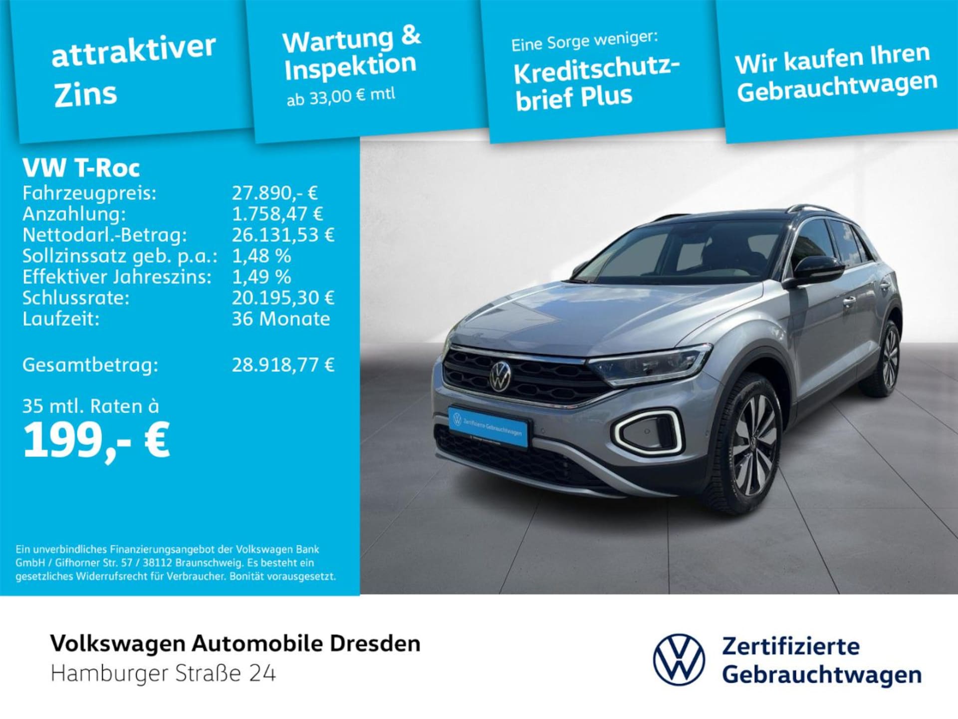 Volkswagen T-Roc Life