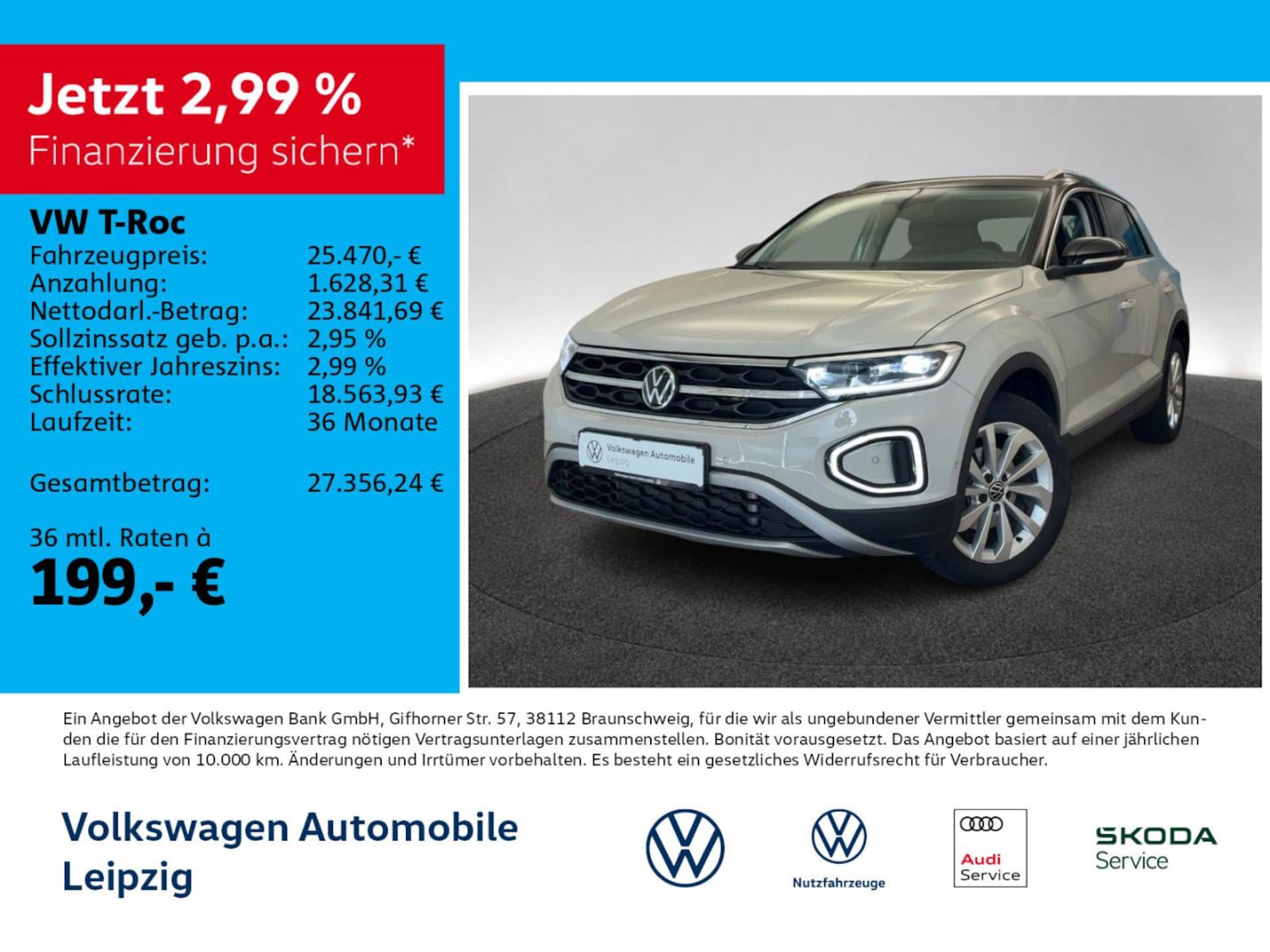 Volkswagen T-Roc — Volkswagen T-Roc T-Roc Style 1.5 TSI DSG *Leder*Navi*LED*