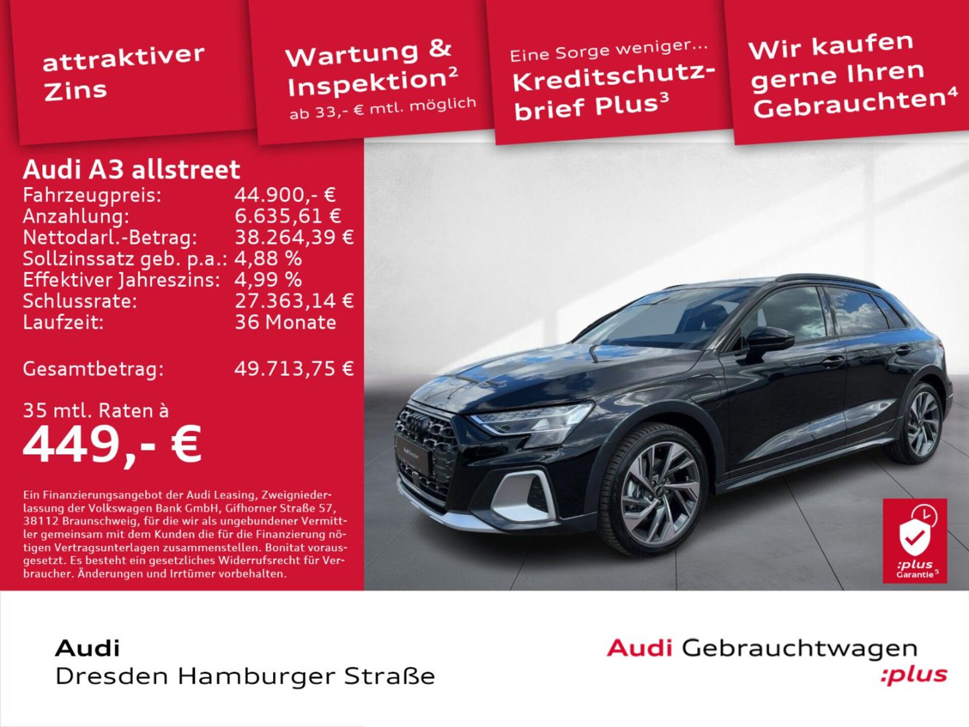 Audi A3 allstreet TFSI e