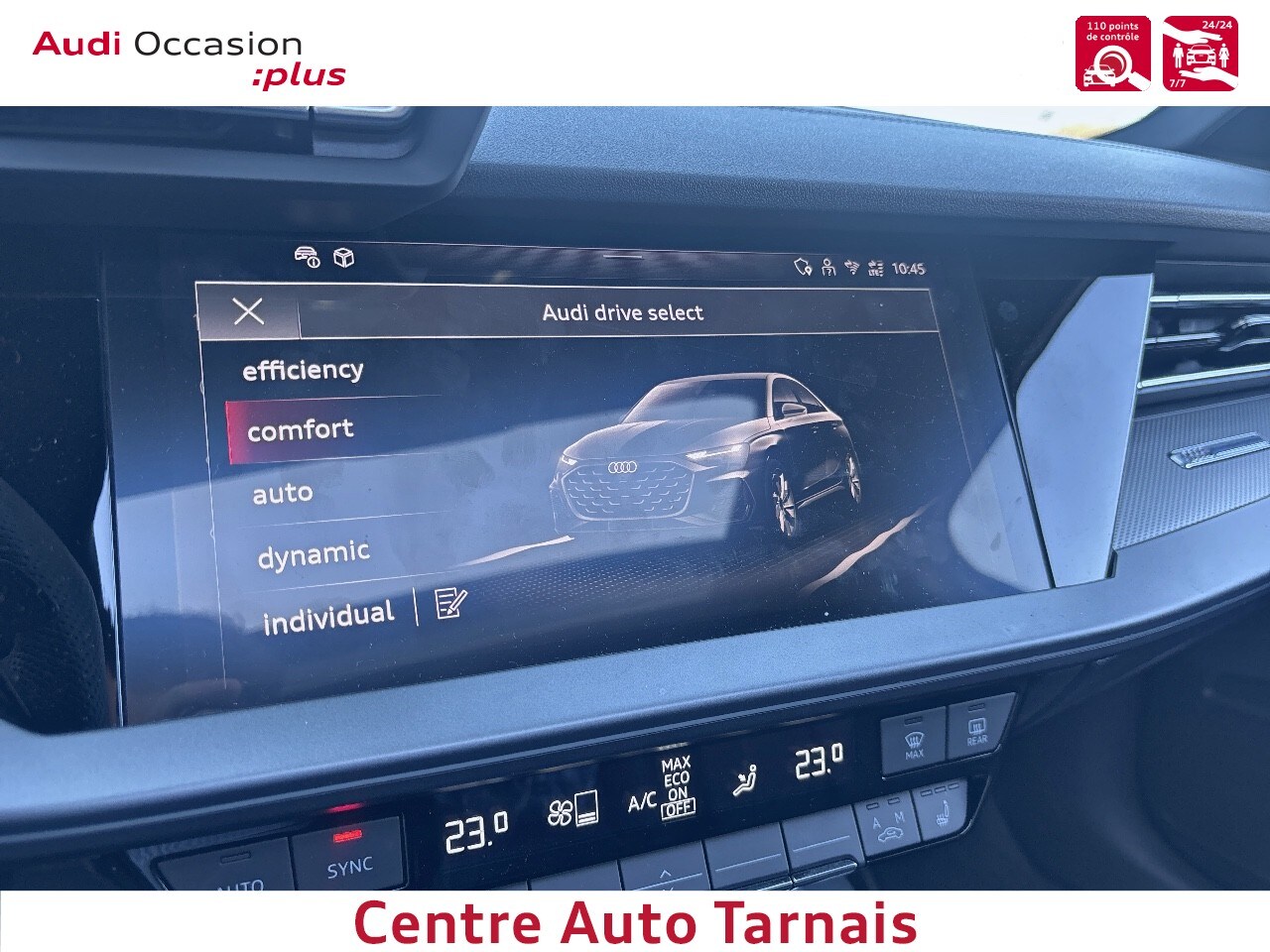 Image about Audi A3 Berline S line 35 TFSI Hybride 110 kW (150 ch) S tronic