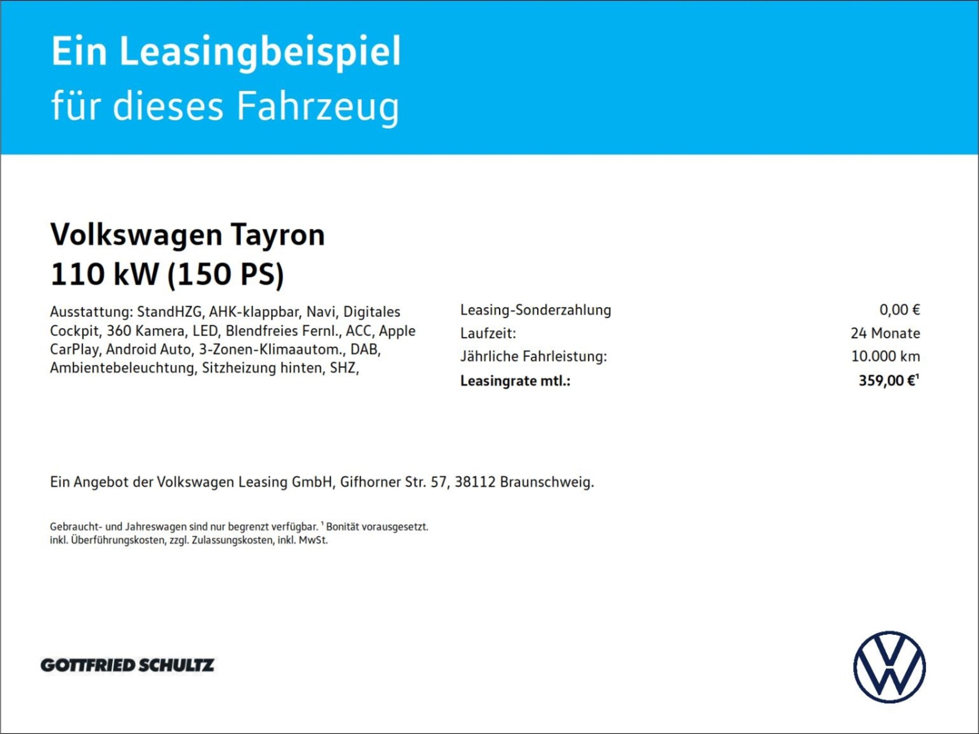 Volkswagen Tayron Life