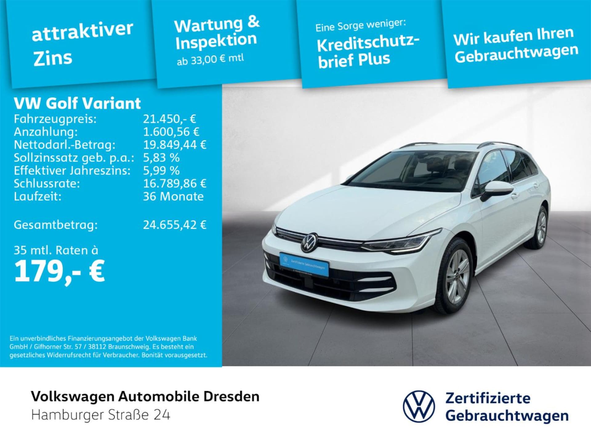 Volkswagen Golf Variant Life