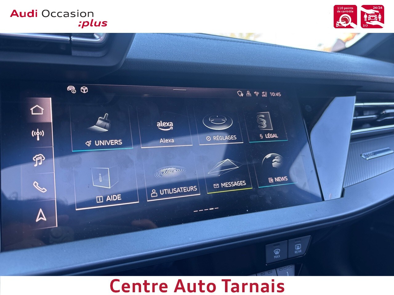 Image about Audi A3 Berline S line 35 TFSI Hybride 110 kW (150 ch) S tronic